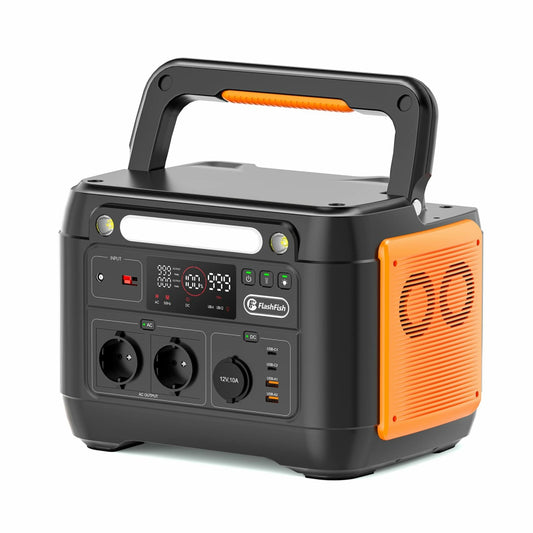 FlashFish A1001 Power Station 2000 W Max. 1030 Wh, 278400 mAh, LED, carrying handle