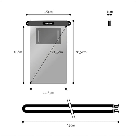 RESTUBE x Fidlock – Wasserdichte Smartphone-Hülle mit READY-Anschluss