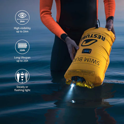 RESTUBE LED-Sicherheitslicht – Wasserdicht & sichtbar bei jedem Abenteuer