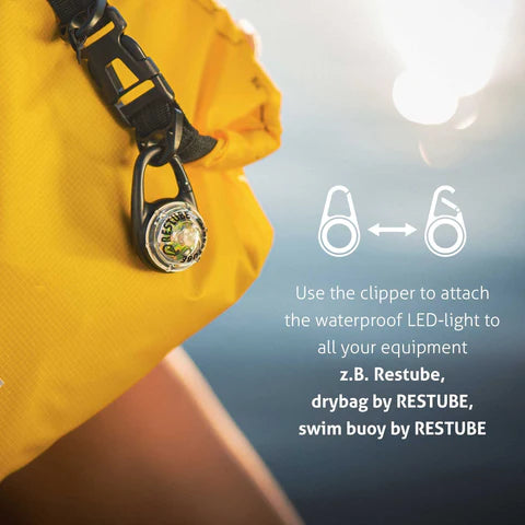 RESTUBE LED-Sicherheitslicht – Wasserdicht & sichtbar bei jedem Abenteuer