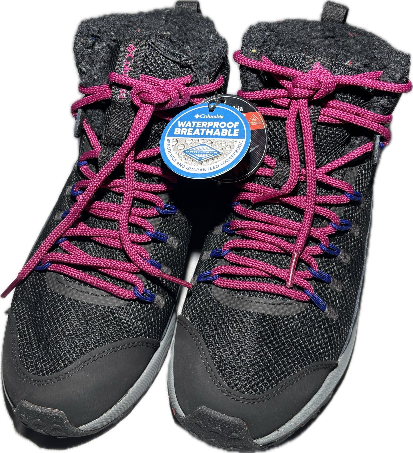 Columbia Trailstorm Mid Waterproof Omni-Heat | Wasserdichter Outdoor-Wanderschuh in Black/Red Onion