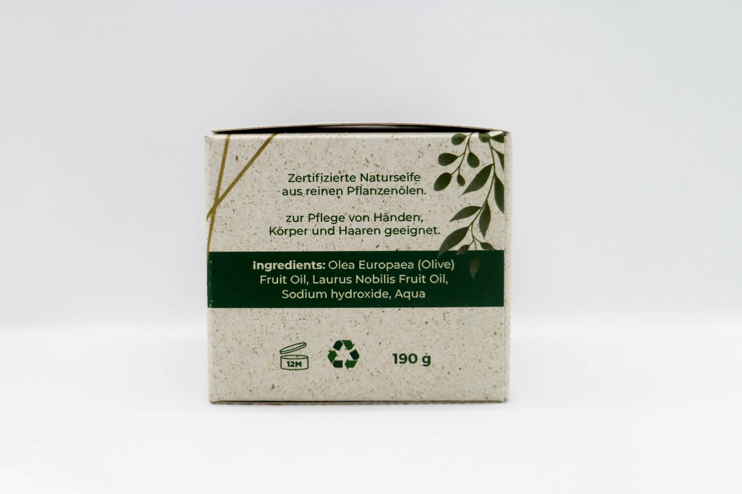 Aleppo Seife Classic – Naturseife für Haut, Haar & Haushalt