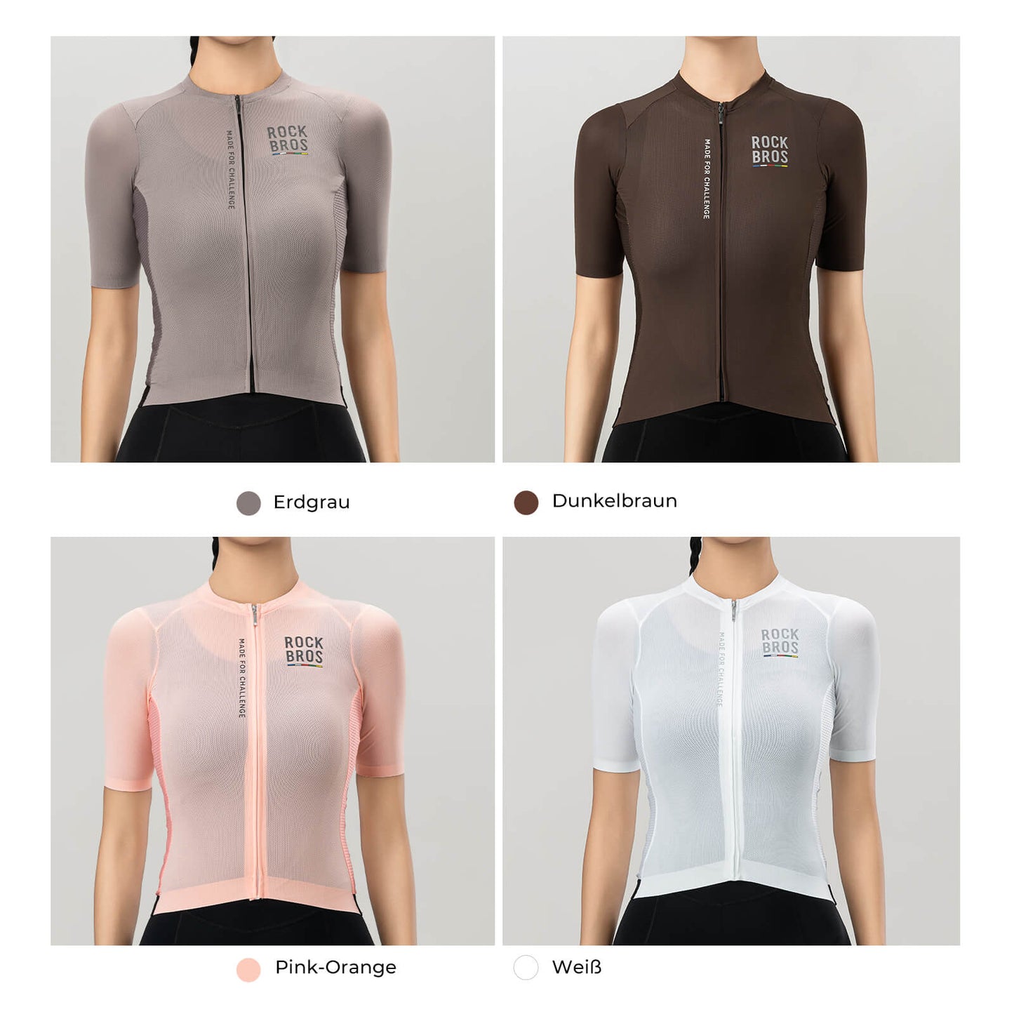 ROAD TO SKY Damen Kurzarm Fahrradtrikot Fahrrad Jersey für MTB & Rennrad