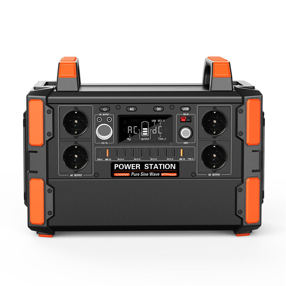 Power Station F132 2000 W Max. Solar 1041.6Wh Portable 325500mAh Outdoor Camping