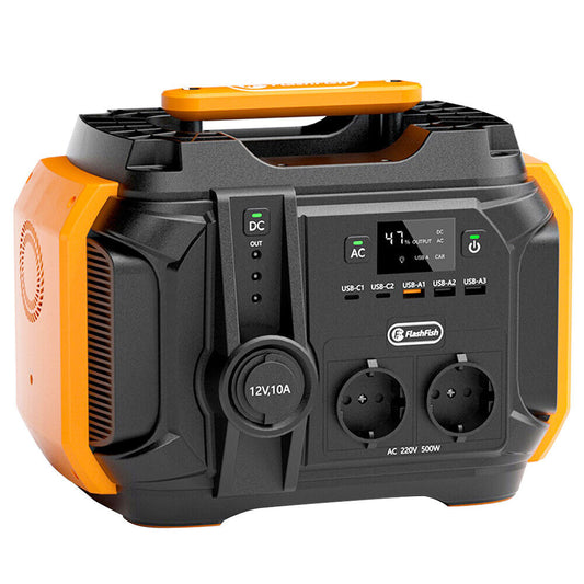 Power Station A501 1000W Max. 150000mAh Solar Portable Outdoor Camping Power Backup