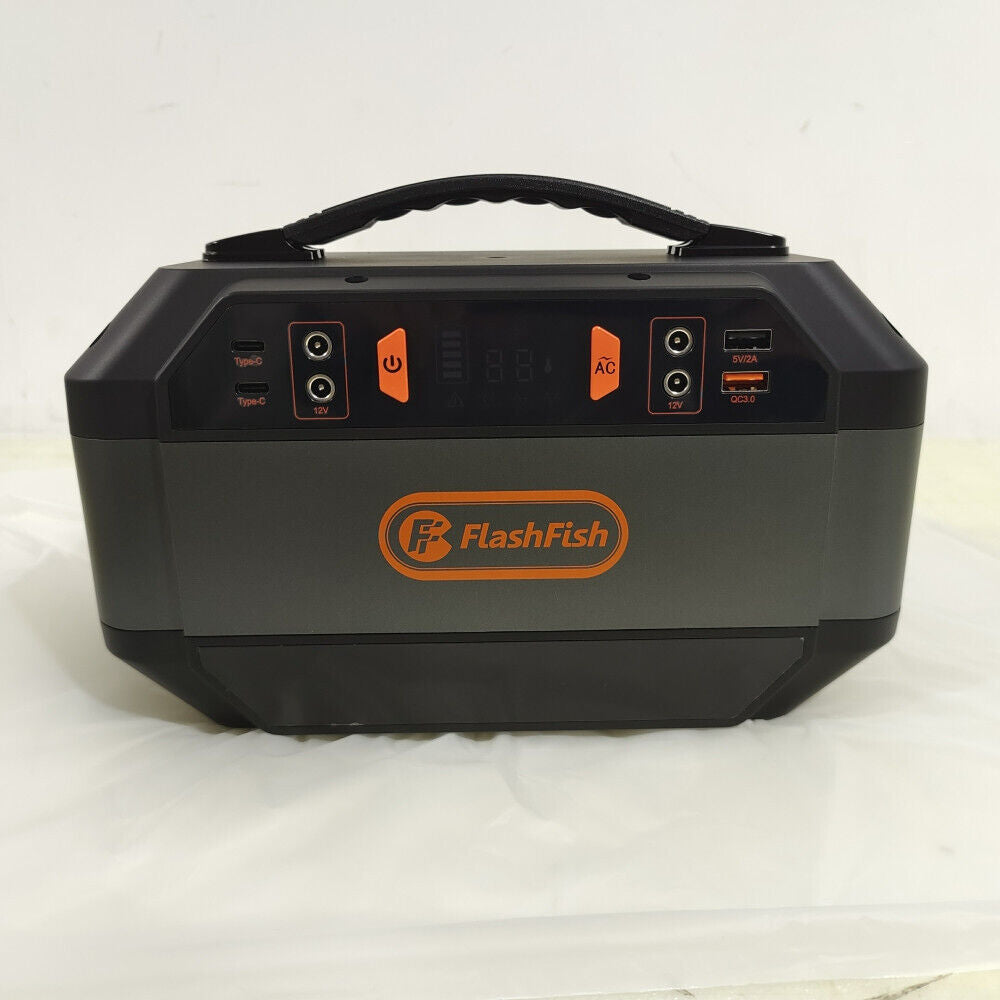 Power Station P56 600 W Max. FlashFish Solar 299 Wh Portable Outdoor Camping Emergency