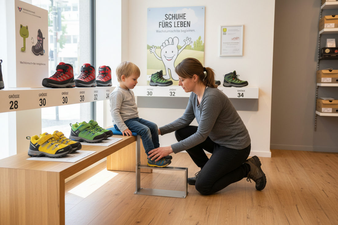 Kinderfüße wachsen schnell: Wie oft sollte man Outdoor-Schuhe neu anpassen?