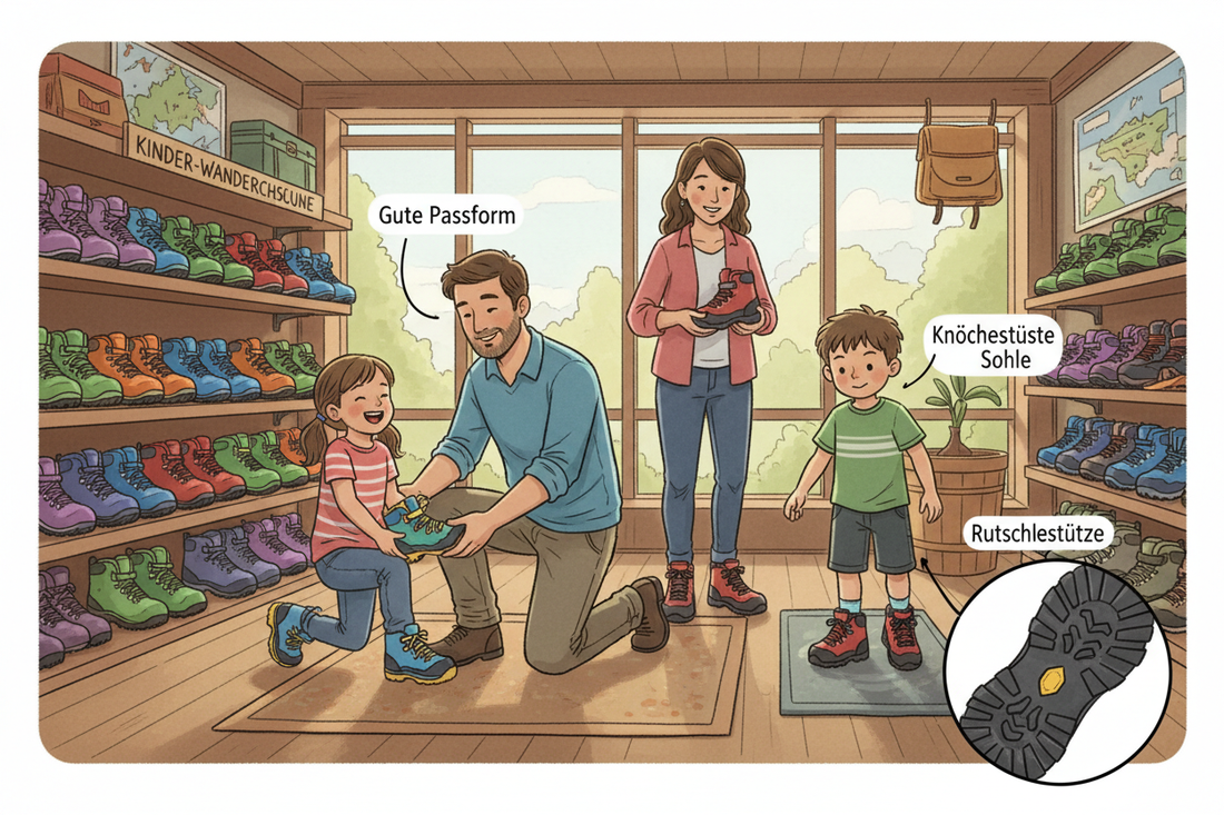 Wie findest du die richtigen Wanderschuhe für Kinder? Tipps für Eltern