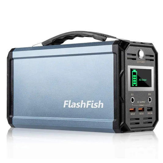 Flashfish G300 Powerstation – tragbare 222Wh Power Station für Camping, Outdoor & Notfälle