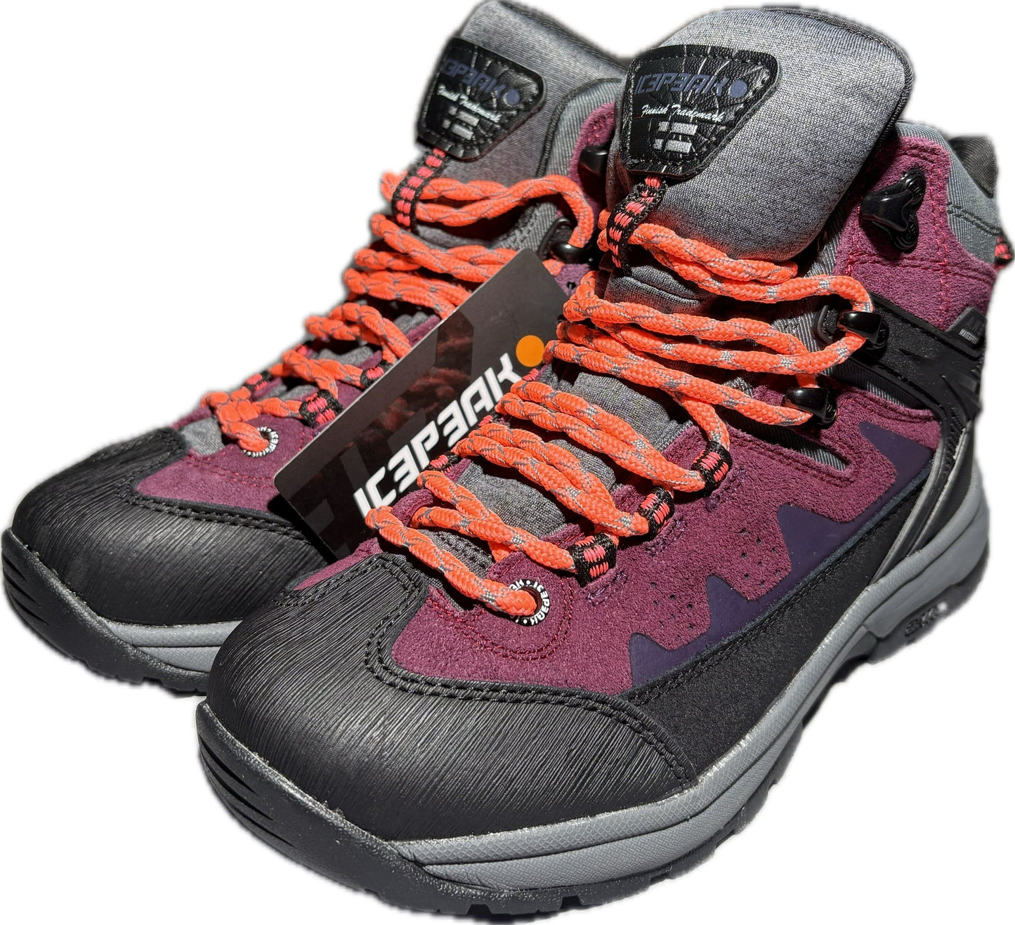 Icepeak Wyot MS Wanderschuhe – Farbe 685 Purple Red