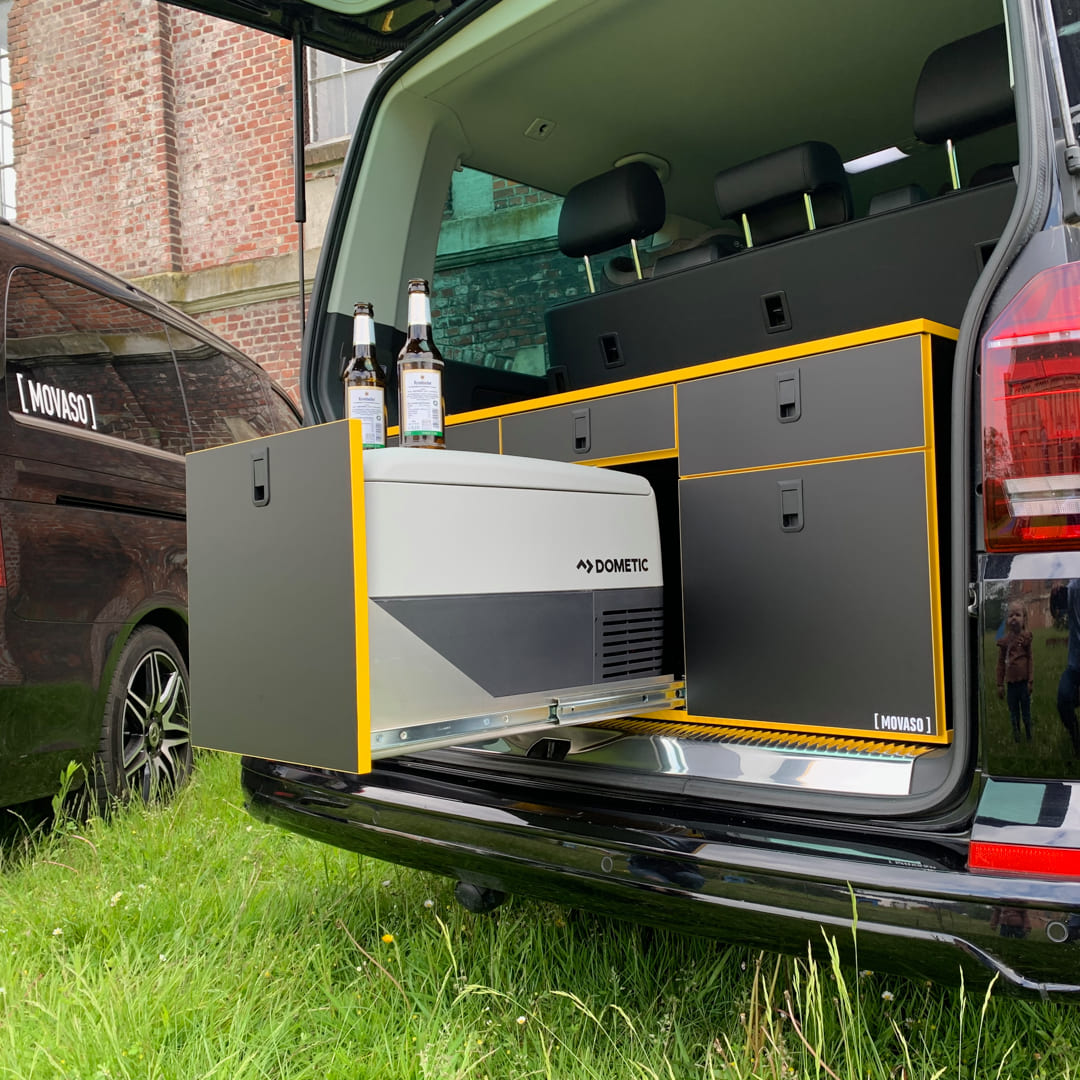Camper Komplettsystem – Maßgeschneiderte Campingbox & Bett für VW, Mercedes & Ford