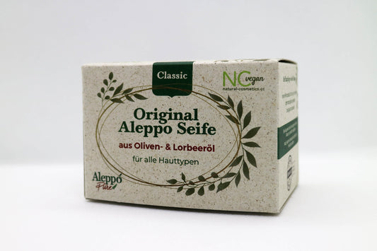 Aleppo Seife Classic – Naturseife für Haut, Haar & Haushalt