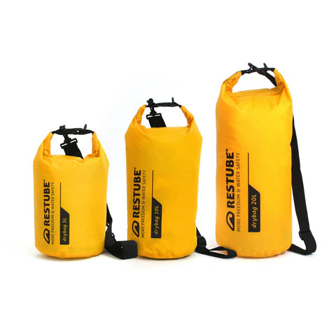 Drybag by RESTUBE – Wasserdichte Outdoor-Tasche für SUP, Kajak & Strand (5L–20L)