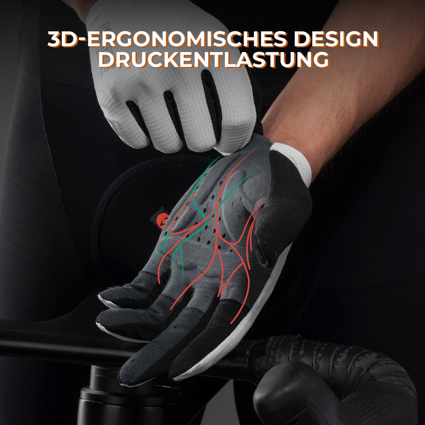 ROAD TO SKY Elastic Interface® Fahrradhandschuhe