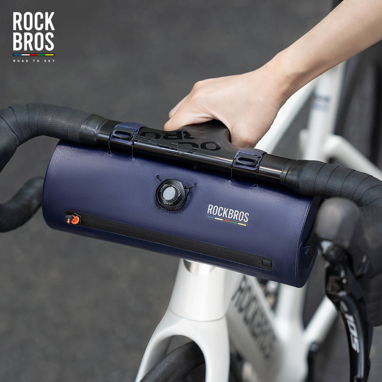 ROAD TO SKY 100 % Wasserdicht Lenkertasche 2L