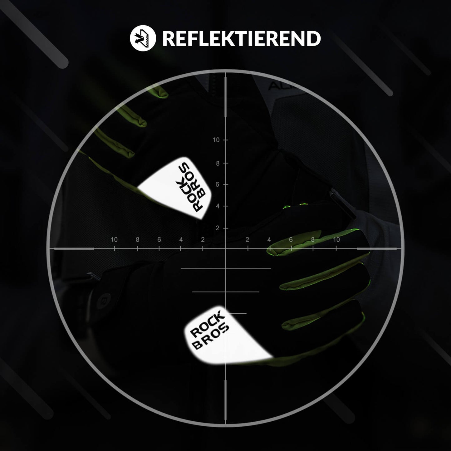 ROCKBROS Outdoor Thermo Handschuhe für Radfahren & Ski mit Touchscreen-funktion