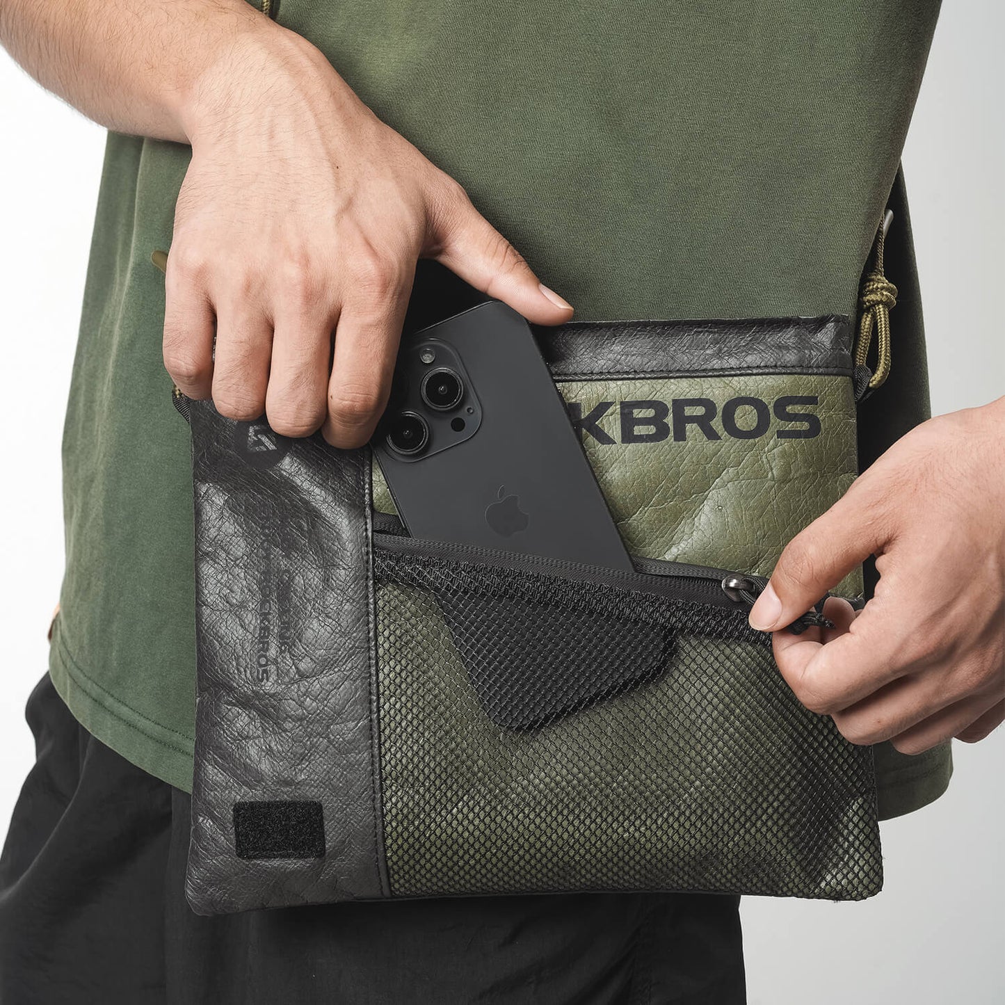 2-in-1 Lenkertasche Wasserabweisend mit Schultergurt 1.5L