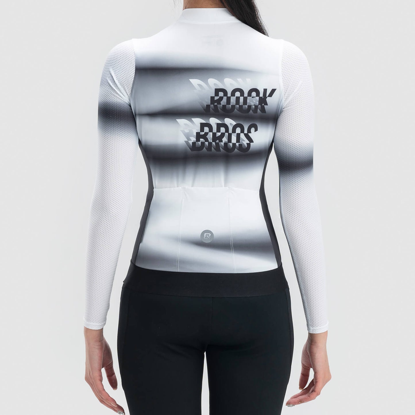 Damen Langarm-Radtrikot Schnell Trocknend Atmungsaktiv