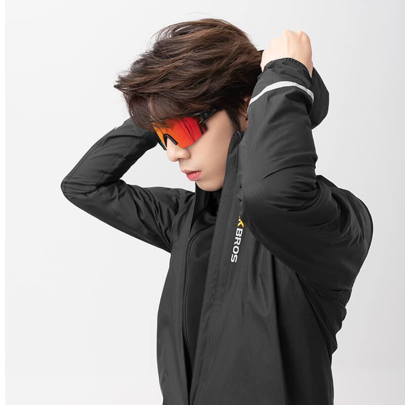 Radsport Fahrradjacke Regenjacke Wasserabweisend Leicht