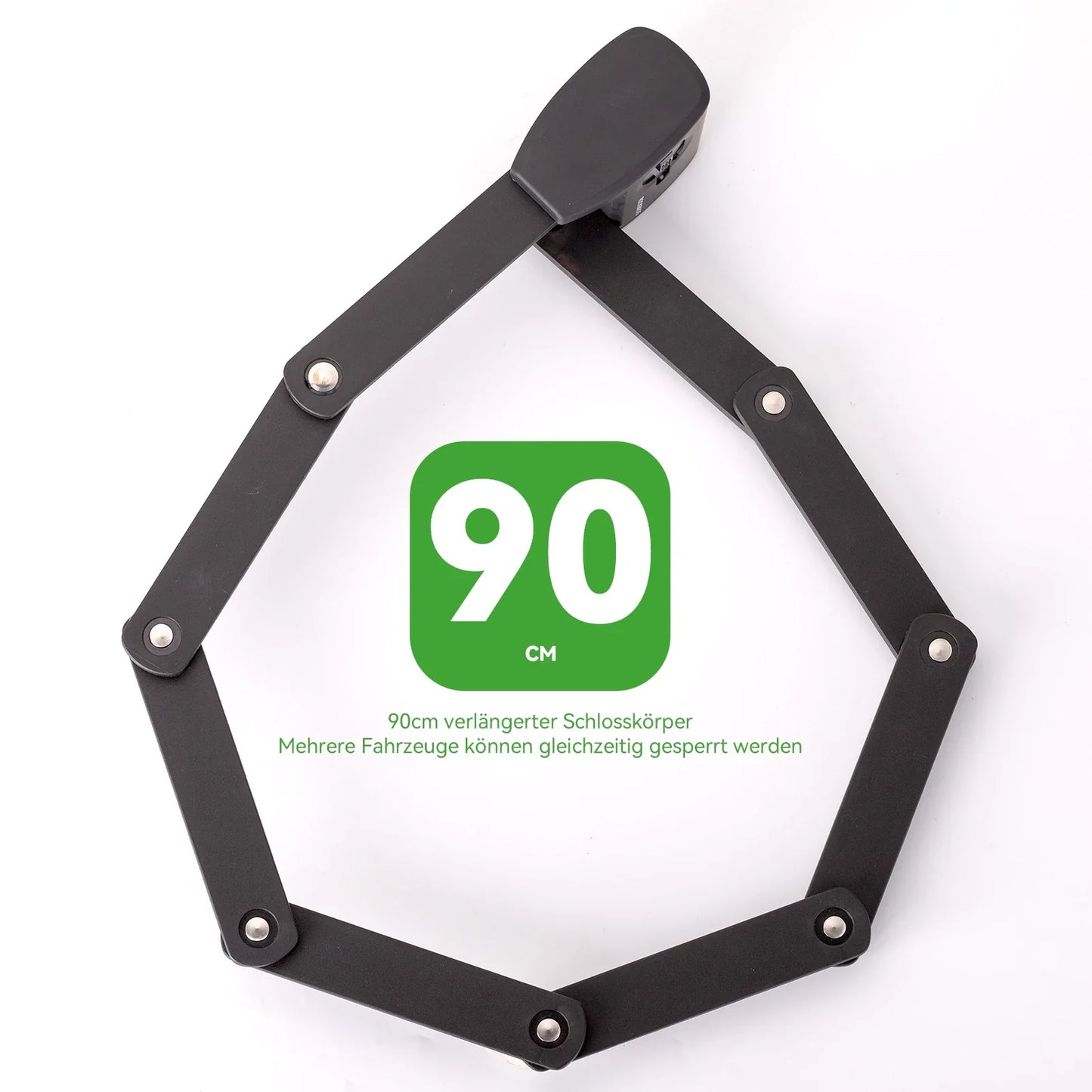 Fahrrad  Fingerabdruck Faltschloss USB-Aufladung