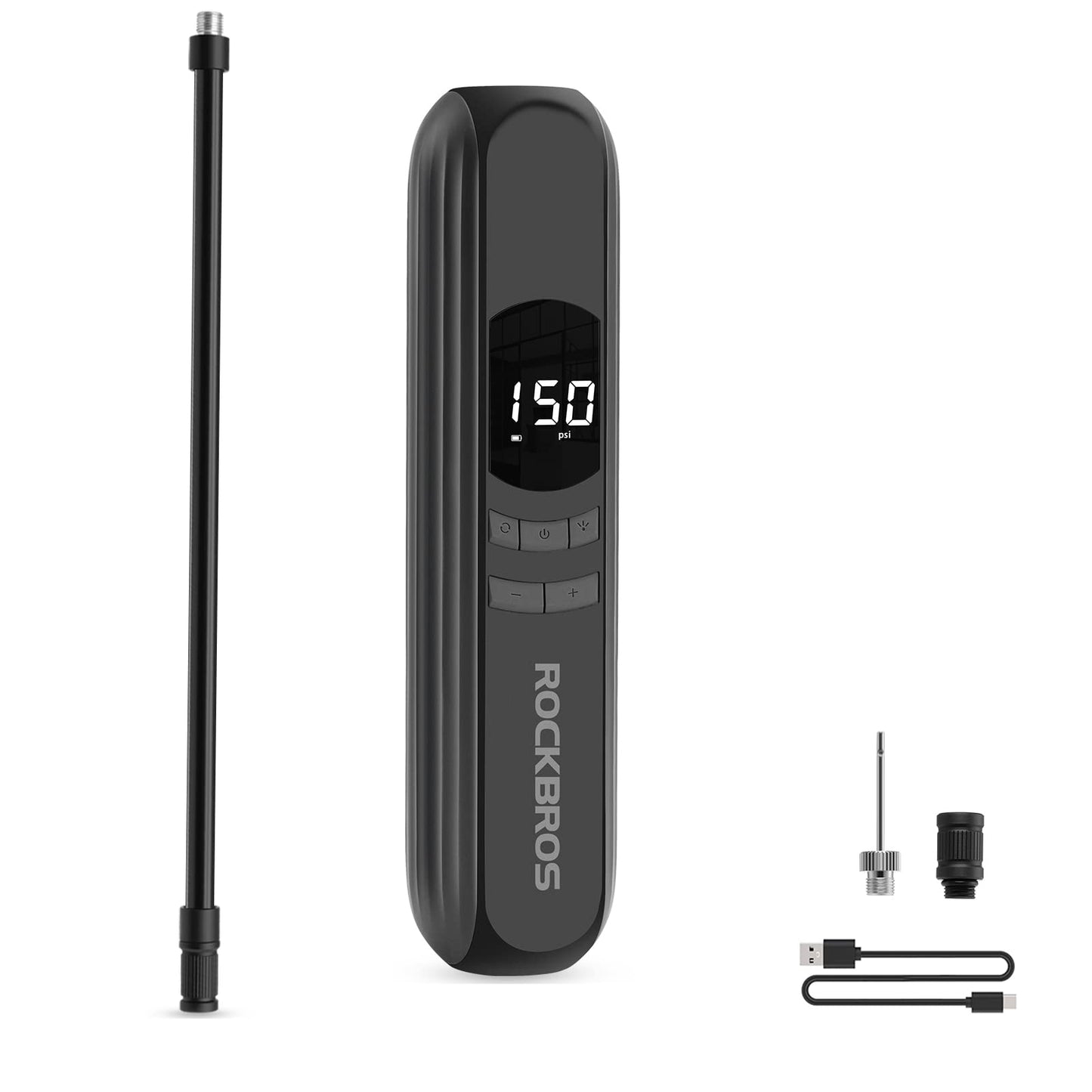 A10 Fahrradpumpe Elektrisch Luftpumpe 150PSI